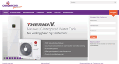 Desktop Screenshot of centercon.nl